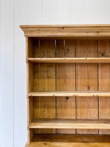 An Early 19th Century Pine Welsh Dresser or Cupboard