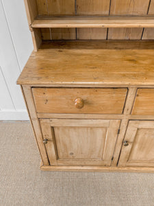An Early 19th Century Pine Welsh Dresser or Cupboard