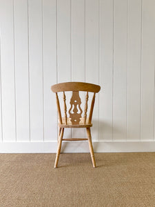 A Set of 6 Fiddleback Chairs