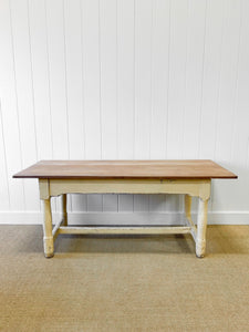Antique English Country 6ft Refectory Style Table