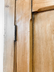 A 5ft Tall English 19th Century Pine Cupboard