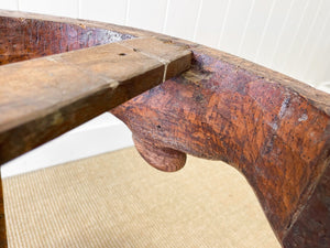 An Antique Belgian or French Louis XV Oak Side Table with Marble Top 18th Century