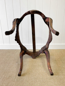 An Antique Belgian or French Louis XV Oak Side Table with Marble Top 18th Century