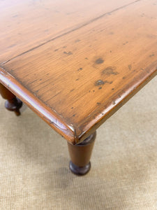 An Antique Country Pine 9ft Dining Table