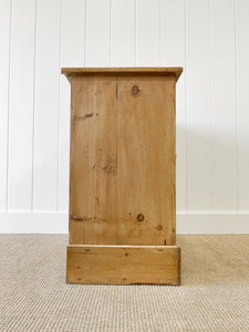 A Diminutive Antique English Pine Chest of Drawers c1890