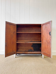 An English Country Pine Cabinet Cupboard