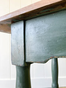 Antique English Country 6ft Refectory Style Table