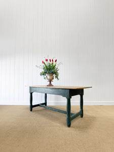 Antique English Country 6ft Refectory Style Table
