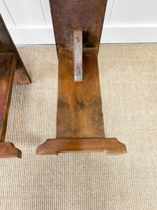 A Pair of Country Made Benches c1890 sold separately