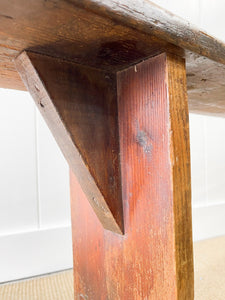 A Pair of Country Made Benches c1890 sold separately