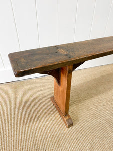 A Pair of Country Made Benches c1890 sold separately