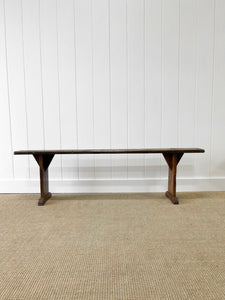 A Pair of Country Made Benches c1890 sold separately