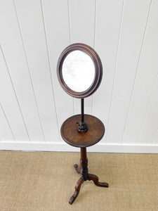 An Antique Georgian Mahogany Mirror on Stand c1820