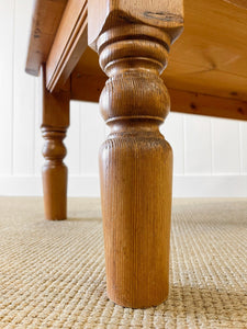 An Antique English Country Pine Coffee Table