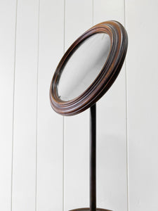An Antique Georgian Mahogany Mirror on Stand c1820