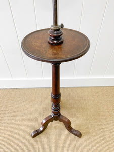 An Antique Georgian Mahogany Mirror on Stand c1820