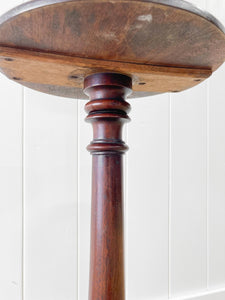 An Antique Georgian Mahogany Mirror on Stand c1820