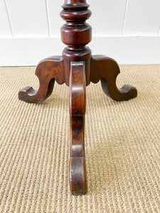 An Antique Georgian Mahogany Mirror on Stand c1820