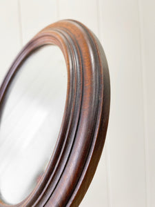 An Antique Georgian Mahogany Mirror on Stand c1820