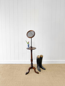 An Antique Georgian Mahogany Mirror on Stand c1820