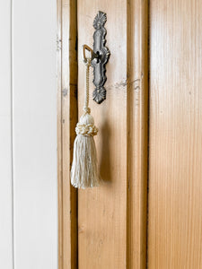 A Pine Wardrobe or Linen Press c1894