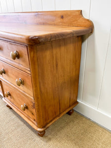 An Antique English Pine Sideboard c1890
