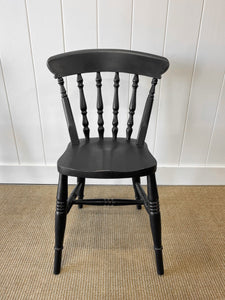 A Vintage Set of 4 Spindle Back Chairs