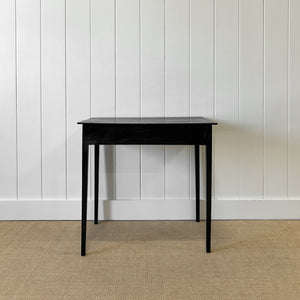 A Very Good George III Ebonized Side Table or Nightstand