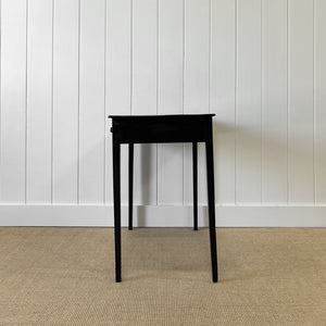 A Very Good George III Ebonized Side Table or Nightstand