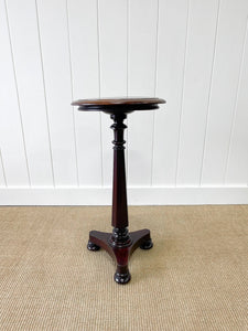 A Victorian Mahogany Tripod Side Table