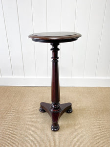 A Victorian Mahogany Tripod Side Table