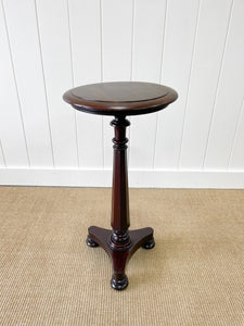 A Victorian Mahogany Tripod Side Table