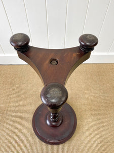 A Victorian Mahogany Tripod Side Table
