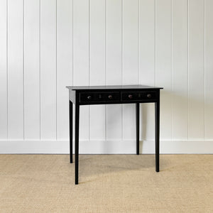 A Very Good George III Ebonized Side Table or Nightstand