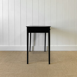 A Very Good George III Ebonized Side Table or Nightstand