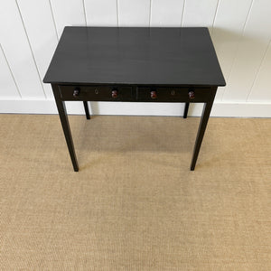 A Very Good George III Ebonized Side Table or Nightstand