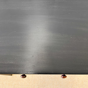A Very Good George III Ebonized Side Table or Nightstand