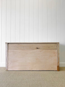 A Narrow English Country Pine Sideboard Buffet c1860