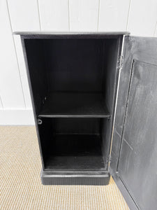 An Ebonized Antique Nightstand  c1890