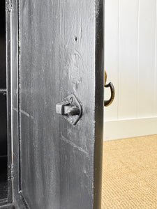 An Ebonized Antique Nightstand  c1890