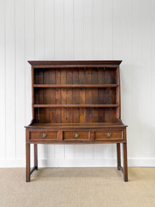 A George III Style Oak Welsh Dresser