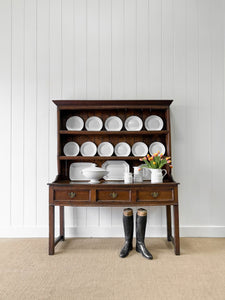 A George III Style Oak Welsh Dresser