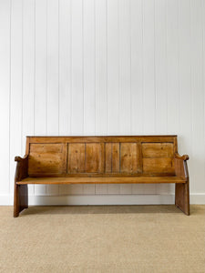 A Good 19th Century English Hall Bench