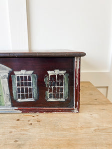 An Antique Painted Georgian Country House Box