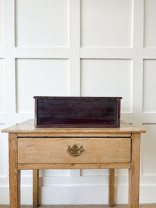 An Antique Painted Georgian Country House Box