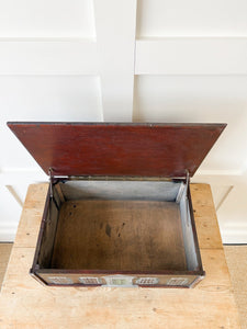 An Antique Painted Georgian Country House Box