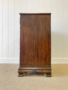 An Early 19th Century English Country Made Oak Chest of Drawers or Dresser