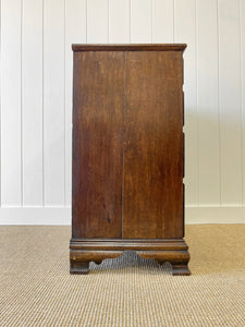 An Early 19th Century English Country Made Oak Chest of Drawers or Dresser