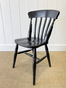 A Vintage Set of 6 Spindle Back Chairs