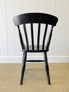 A Vintage Set of 6 Spindle Back Chairs